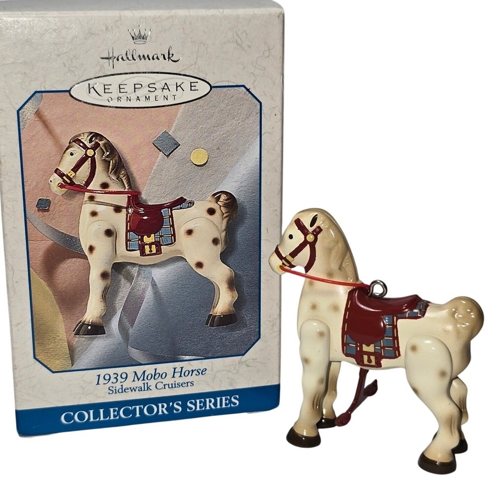 1998 Hallmark Keepsake Ornament 1939 Mobo Horse #2 in Sidewalk Cruisers Series